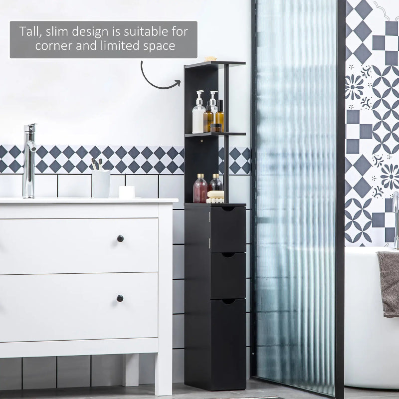 Tall Bathroom Storage Cabinet