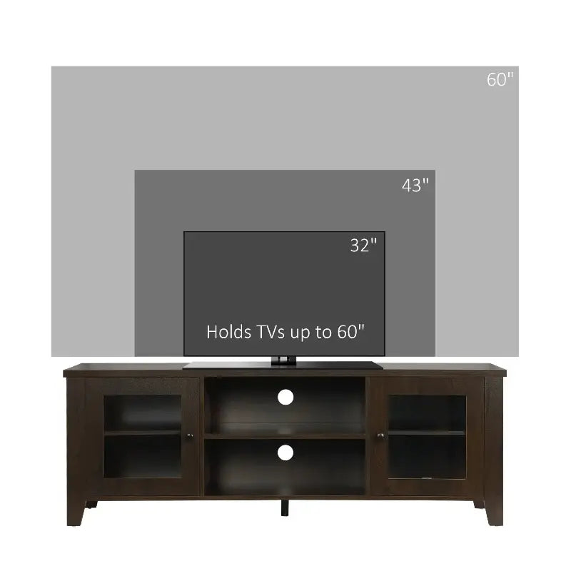TV stand for TVs up to 60 inches - sleek-selections