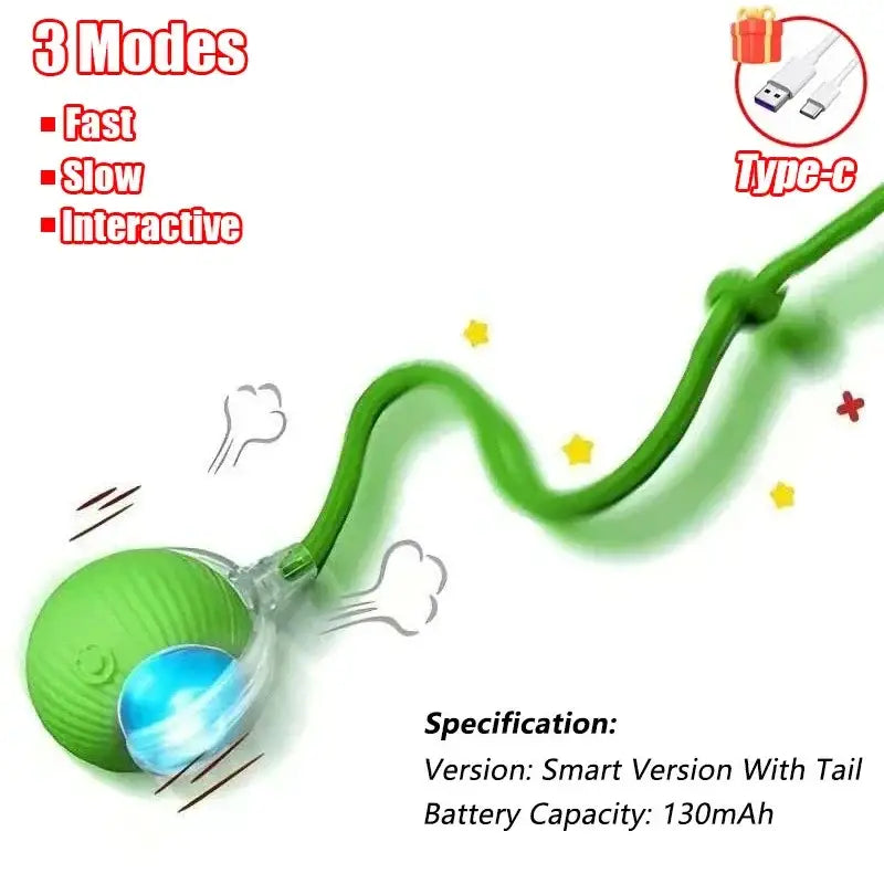 Cat Interactive Ball Toy - sleek-selections