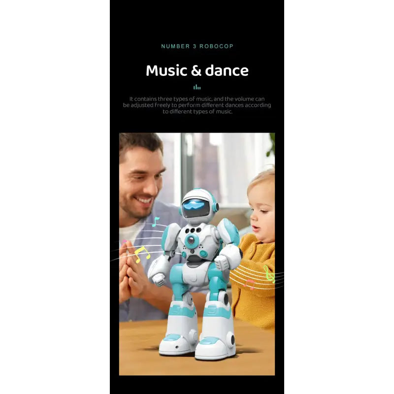 Kids 40cm Smart Remote Control Programmable Interactive Robot