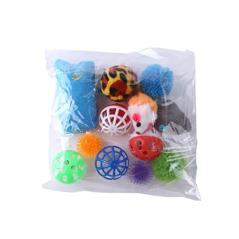 12Pcs/20 Pcs Pet Variety Cat Toy - sleek-selections