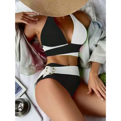 Color-Blocking Bikini