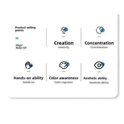 Elf Magic Water 3d Animals DIY Set