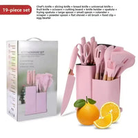 19 piece Silicone kitchenware Untensil Set