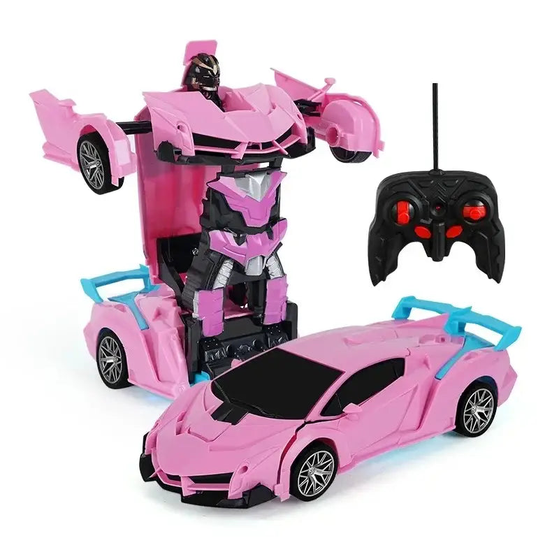 One-Touch Transformable Rechargeable Remote Control Car