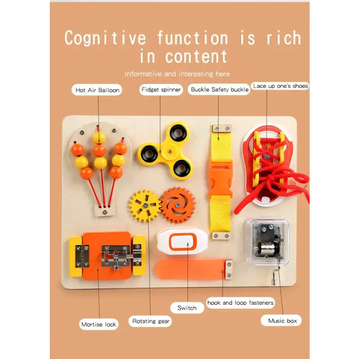 Montessori Fun Busy Board