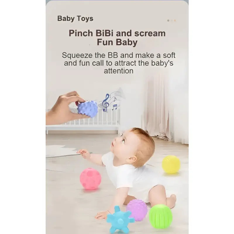 Baby Grip Texture Balls