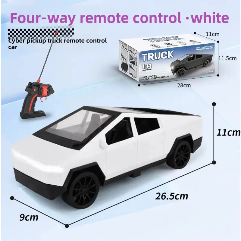 One-Touch Transforming Pickup Truck Remote Control Car