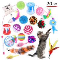 12Pcs/20 Pcs Pet Variety Cat Toy - sleek-selections