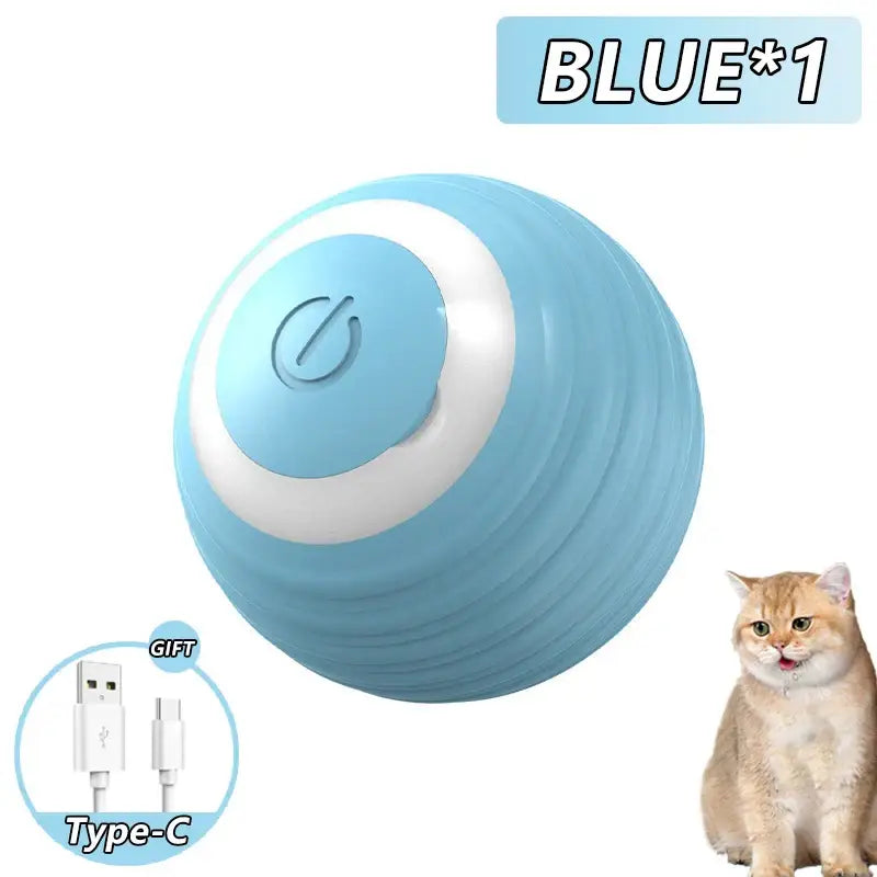 Cat Interactive Ball Toy - sleek-selections