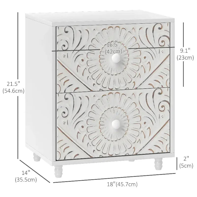 Mid-Century Bedside Table - sleek-selections