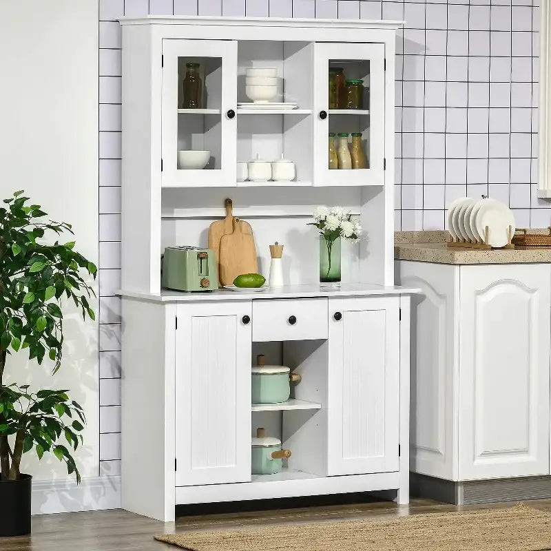 Kitchen Pantry Storage Cabinet - sleek-selections