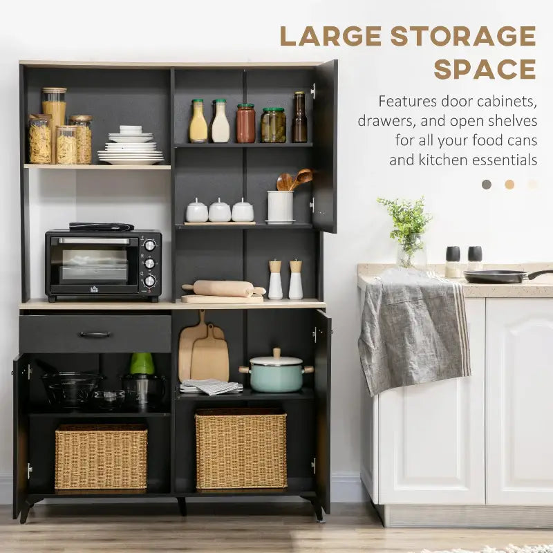 Freestanding Kitchen Pantry - sleek-selections
