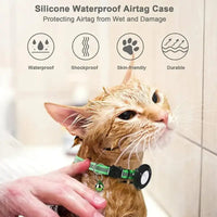 Waterproof Airtag case for pets.