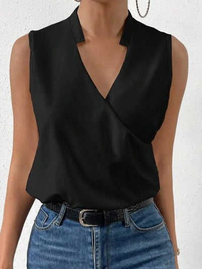 black Women's Fashion Casual Blouse