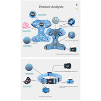 Dog Chest Collar Leash Set