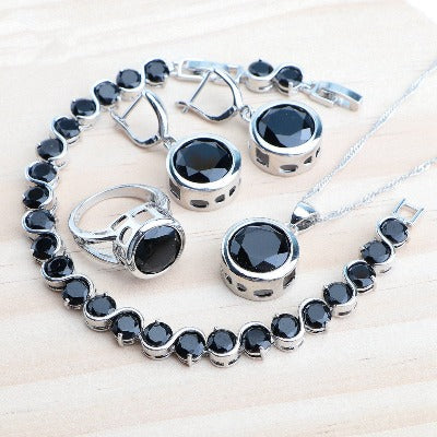 Sterling Silver Jewelry Set