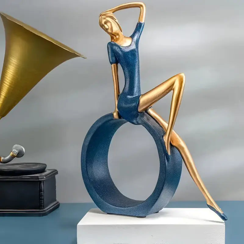 Book Girl Desk Top Ornaments - sleek-selections