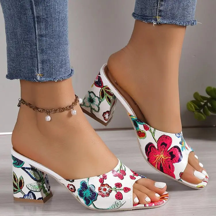 Casual  Graffiti Sandals - sleek-selections
