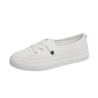 Casual Pu  Leather Sneakers - sleek-selections