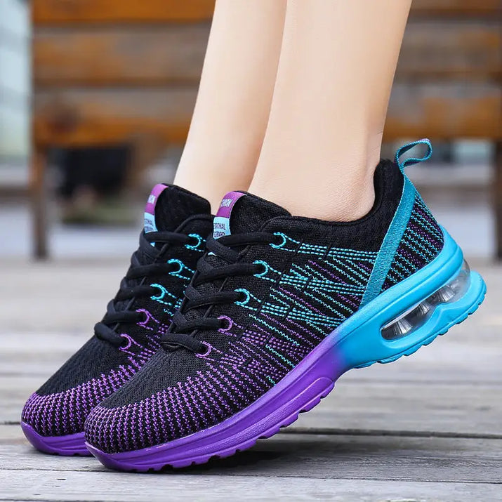 Casual Soft-Soled Air Cushion Running Sneakers - sleek-selections