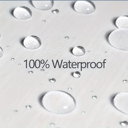 Blumen-Duschvorhang, 4-teiliges Set