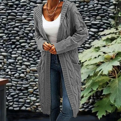 Mid-length Cardigan Sweater - Stylish & Comfortable Fashion