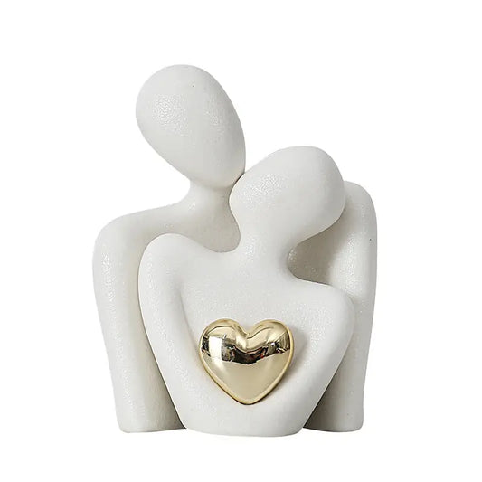 Ceramic Couple Ornaments - sleek-selections
