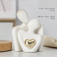 Ceramic Couple Ornaments - sleek-selections