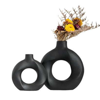 Ceramic Decorative Vase - sleek-selections