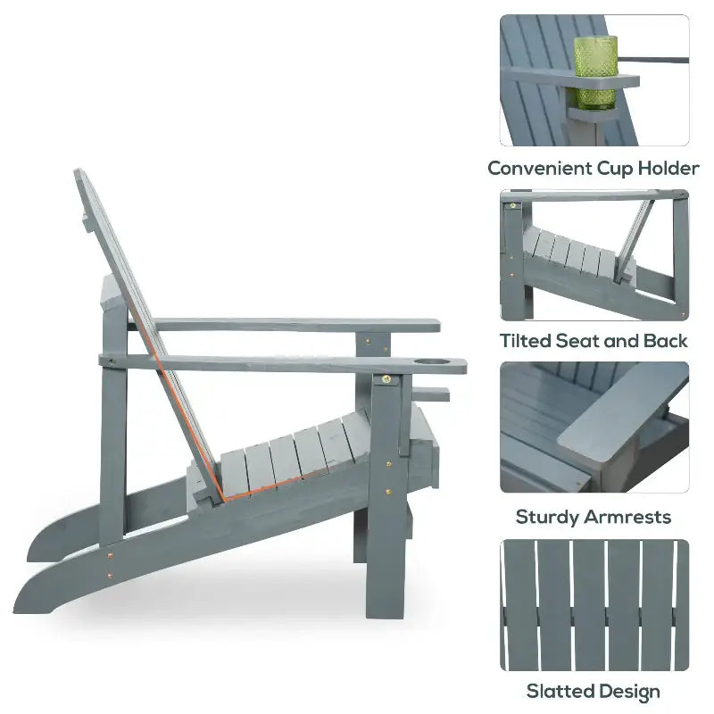 Classic Adirondack Chair! - sleek-selections