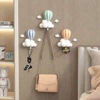 Decorative wall hooks.