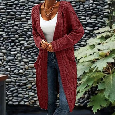 Mid-length Cardigan Sweater - Stylish & Comfortable Fashion