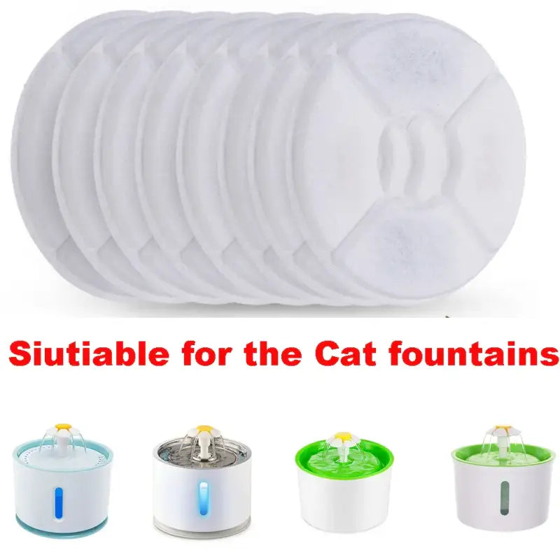 Pet Water Dispenser Activated Carbon Filters