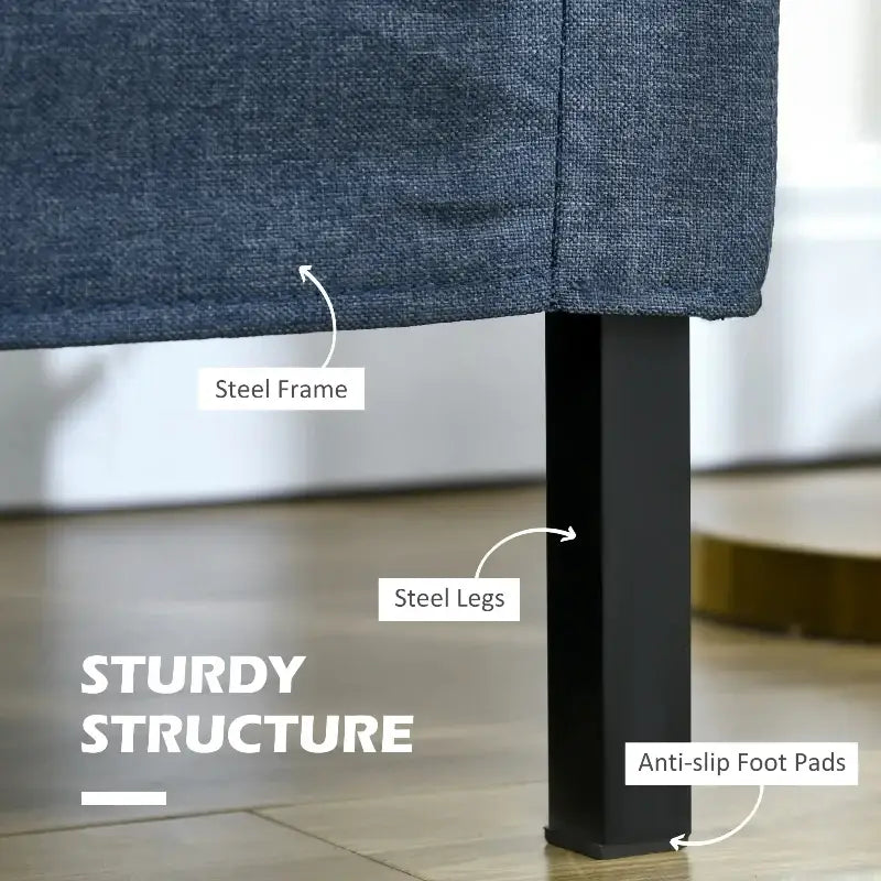 Sturdy furniture leg.
