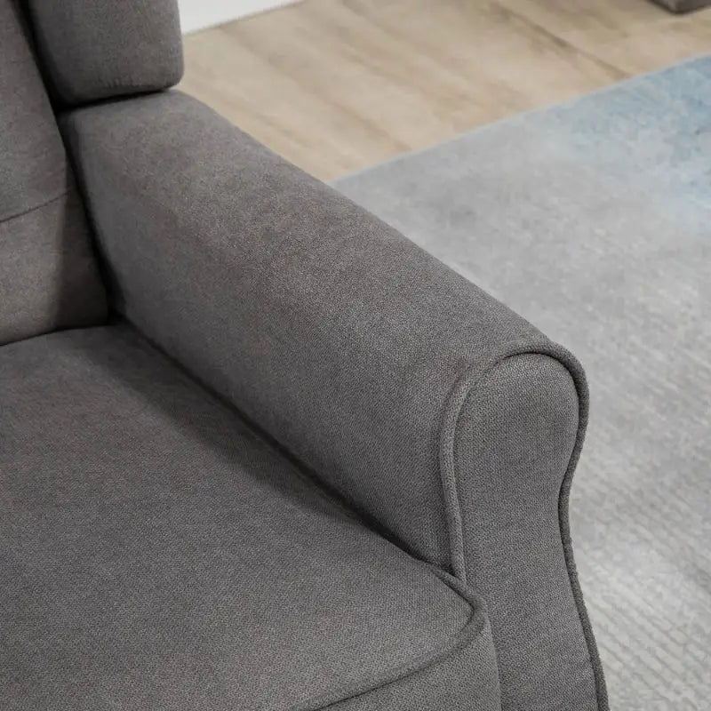 Fabric Accent Chair - sleek-selections