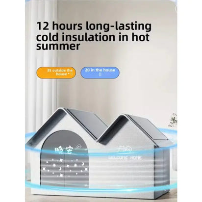 Insulated pet house.