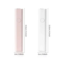 Handgehaltenes, wiederaufladbares UV-Nagelkunstlicht