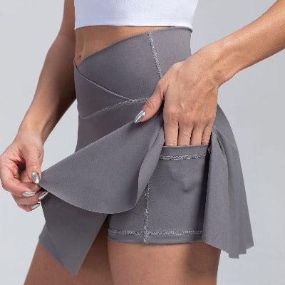 grey Yoga Shorts