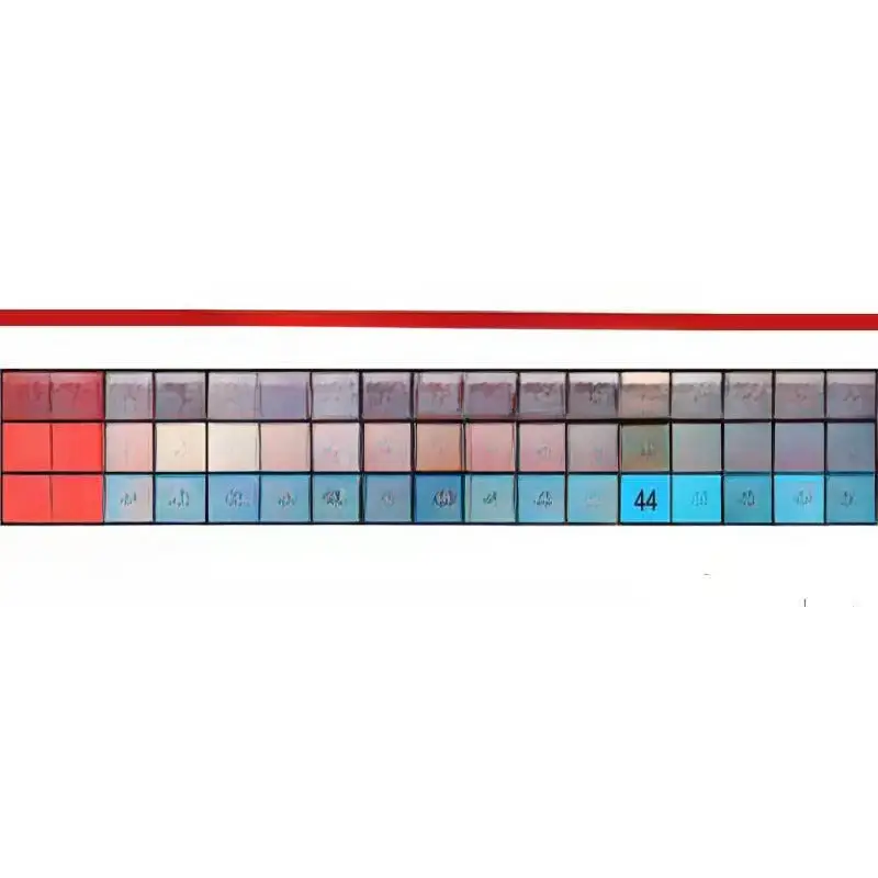 Color gradient palette.