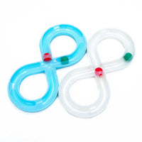 Figure-eight marble maze toys.