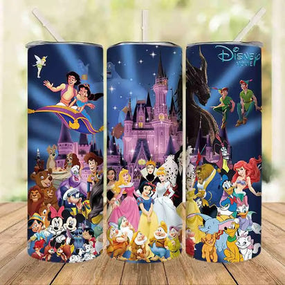 Disney character tumbler set.