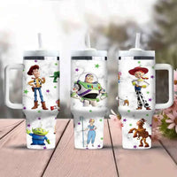 Toy Story character tumblers.