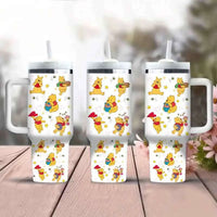 Winnie the Pooh themed tumblers.