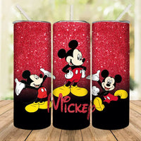 Mickey Mouse tumbler set.