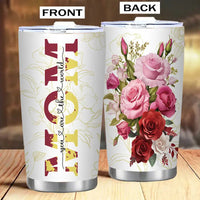 Two insulated tumblers.