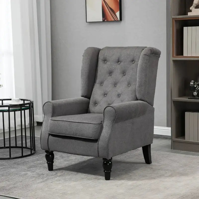 Fabric Accent Chair - sleek-selections