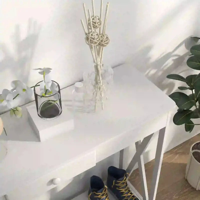 2 Tier X-Design Console Table - sleek-selections