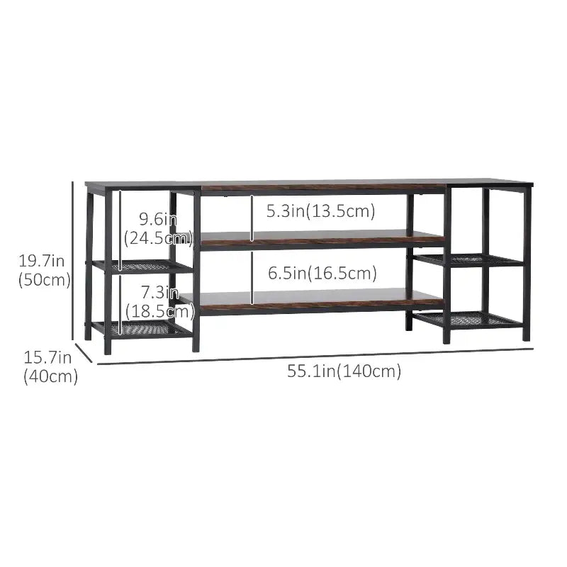 Industrial TV Cabinet - sleek-selections