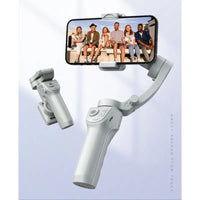 Gray smartphone gimbal.